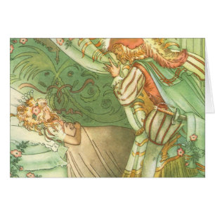 Sleeping Beauty Princess, Vintage Fairy Tale