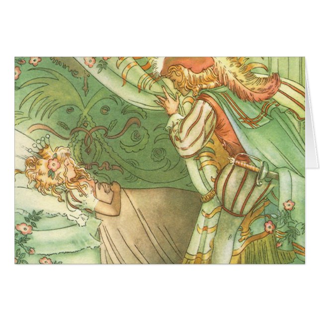 Sleeping Beauty Princess, Vintage Fairy Tale (Front Horizontal)
