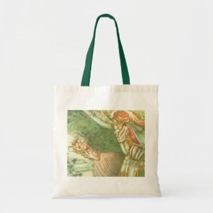 Sleeping Beauty Princess, Vintage Fairy Tale Tote Bag