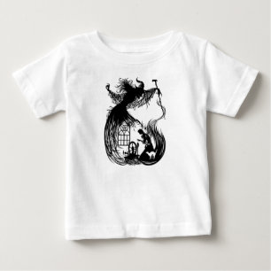 Sleeping Beauty & the Wicked Witch Baby T-Shirt