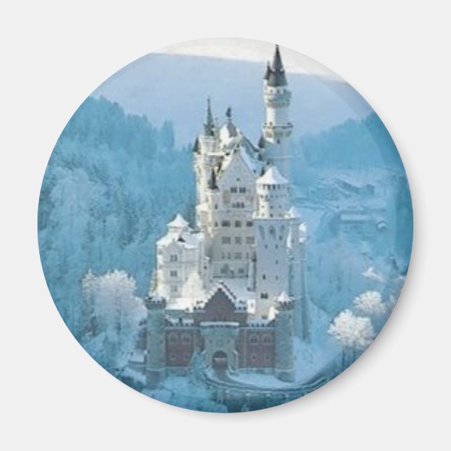 Sleeping Beauty's Castle Magnet (Front)