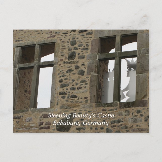 Sleeping Beauty's Castle - Sababurg Germany Postcard (Front)