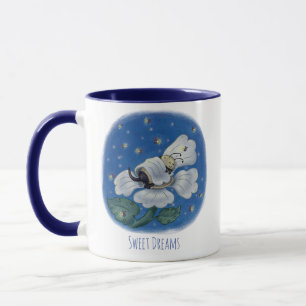 Sleeping Bee "Sweet Dreams" Coffee Mug