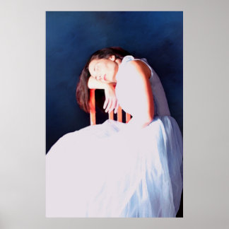 Sleeping Blue Poster