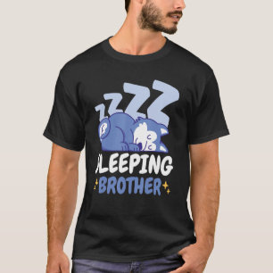 Sleeping Brother with a Dog for the Brother T-Shirt