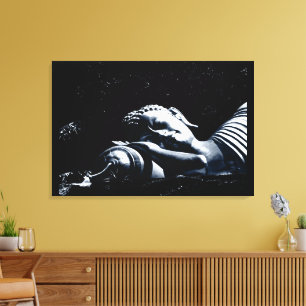 Sleeping Buddha / Buddhism Canvas Print