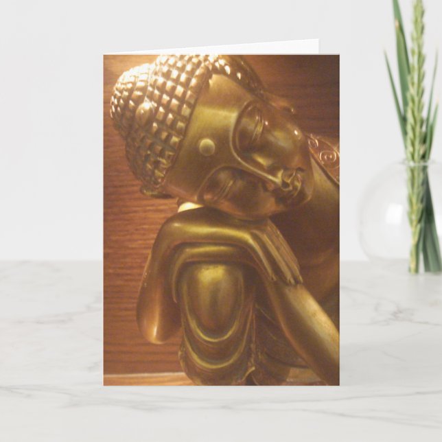 Sleeping Buddha Card (Front)