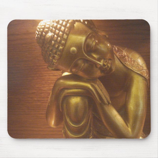 Sleeping Buddha Mouse Mat (Front)