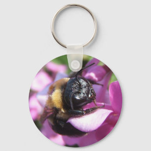 Sleeping Bumble Bee ~ keychain