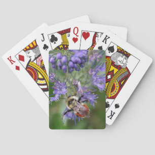 Sleeping Bumble Bee Playing Cards