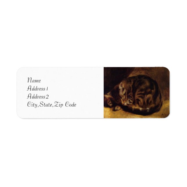 Sleeping Cat by Renoir (Front)
