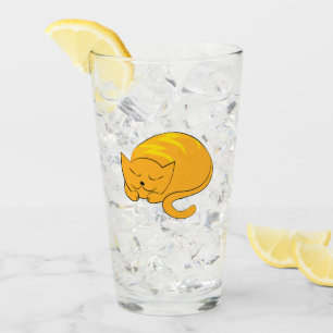 Sleeping Cat Glass