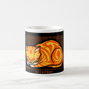 Sleeping Cat, Julie de Graag Coffee Mug