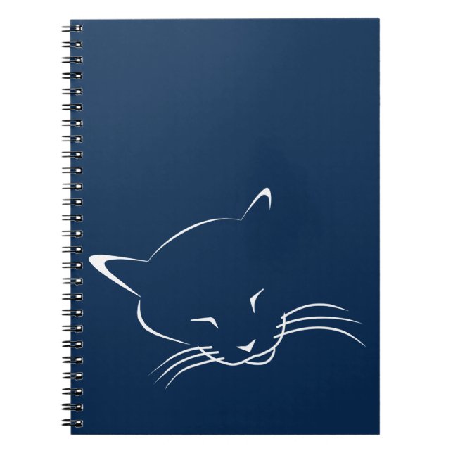 Sleeping cat notebook (Front)