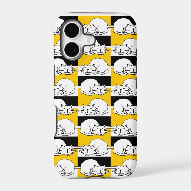 Sleeping Cats iPhone Case (Back)