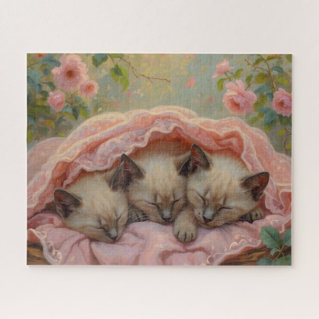 Sleeping Cats  Jigsaw Puzzle (Horizontal)