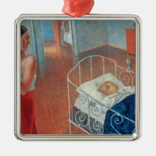 Sleeping Child, 1924 Metal Tree Decoration