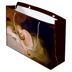 Sleeping Child (by Thomas Sully) Large Gift Bag