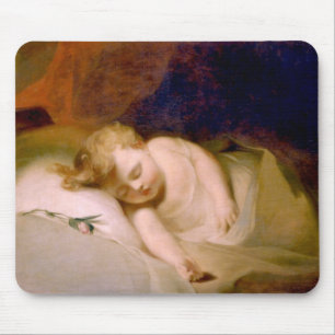 Sleeping Child (by Thomas Sully) Mouse Mat