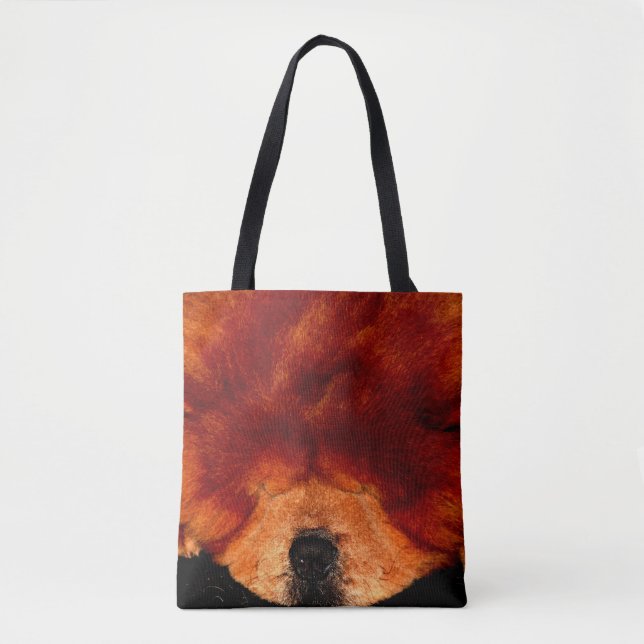 Sleeping Chow Chow stcnm Tote Bag (Front)