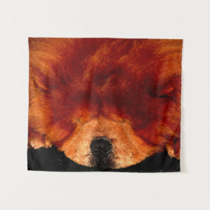 Sleeping Chow Chow wtcnm Tapestry