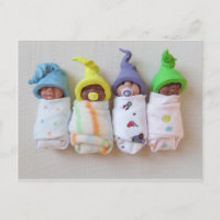 Sleeping Clay Babies: Polymer Clay Sculpture