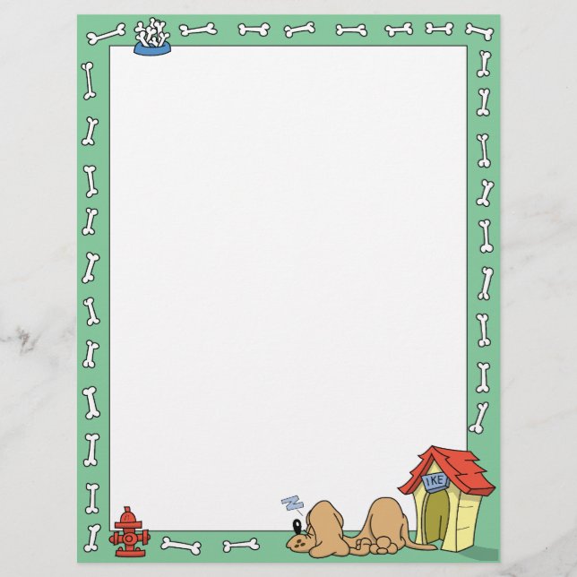 Sleeping Dog and Dog House (Front)