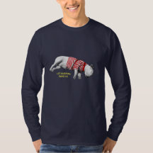 SLEEPING DOG  Men's Long Sleeve Tee Shirt