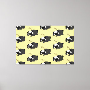 Sleeping Dog ZZZ Cane Corso Pet Owner Animals Canvas Print