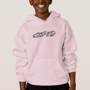 Sleeping Dogs Pretty in Pink Just for Girls Hoodie