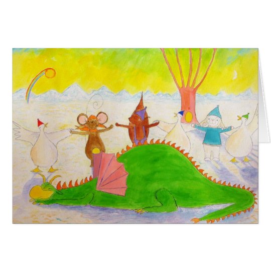 sleeping dragon card