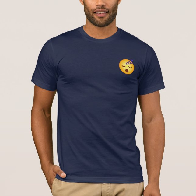 Sleeping emoji T-Shirt (Front)