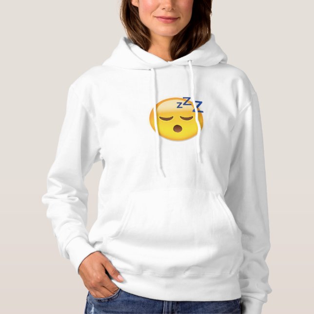 Sleeping Face Emoji Hoodie (Front)