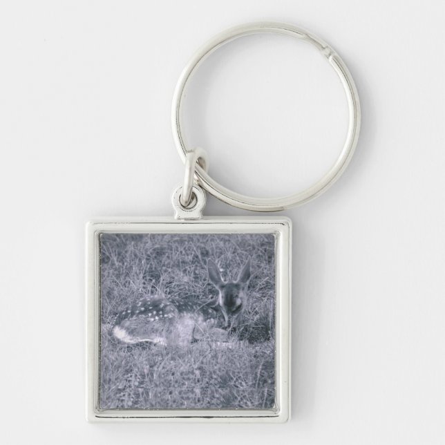 Sleeping Fawn Key Ring (Front)