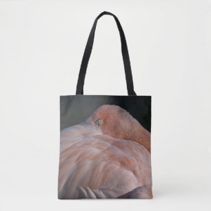 Sleeping Flamingo All Over Print Bag