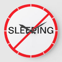 Sleeping Forbidden!