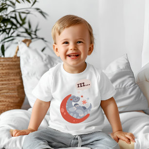 Sleeping funny kids dragon baby T-Shirt
