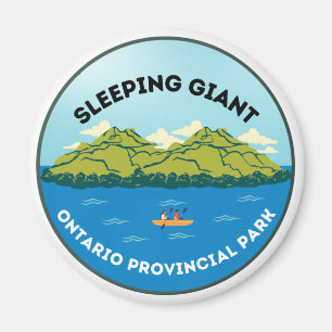 Sleeping Giant Ontario Provincial Park Magnet