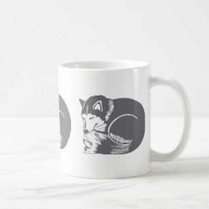Sleeping Huskies Mug Drinkware