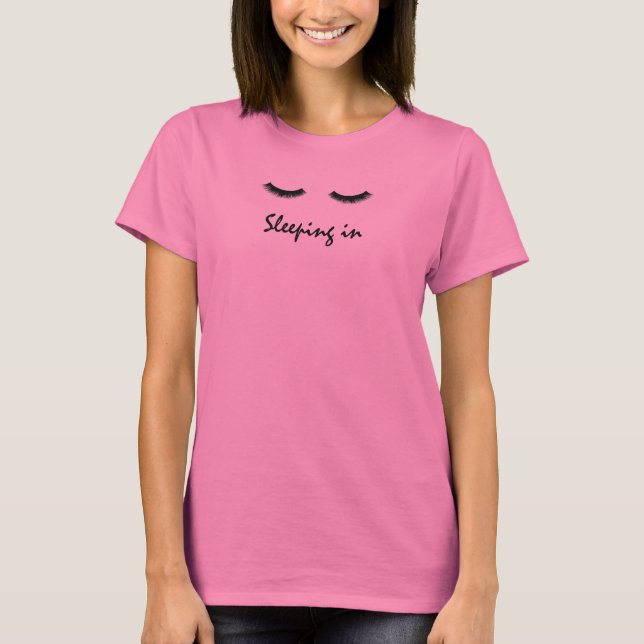 "Sleeping In" Graphic T-Shirt (Front)