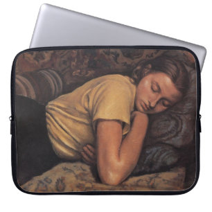 Sleeping Katya (by Serebriakova) Laptop Sleeve