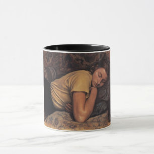 Sleeping Katya (by Serebriakova) Mug