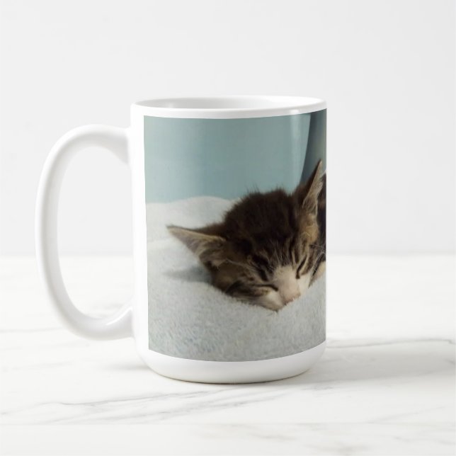 Sleeping Keeno Coffee Mug (Left)