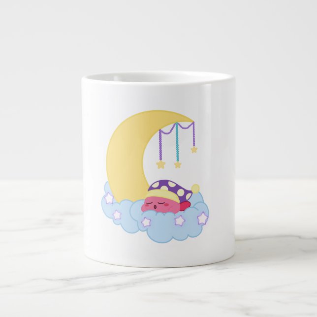 Sleeping Kirby Large Coffee Mug (Front)
