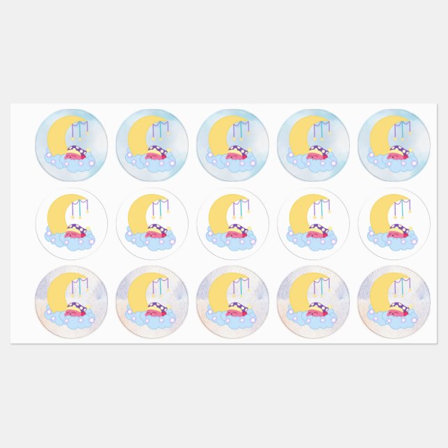 Sleeping Kirby Sticker (Sheet)