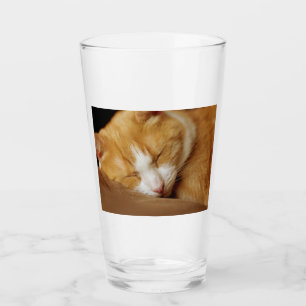Sleeping Kitten Glass