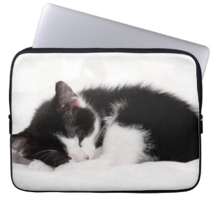 Sleeping Kitten Laptop Sleeve