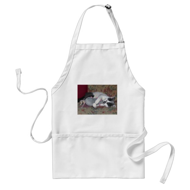 Sleeping Kitten Standard Apron (Front)