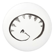 Sleeping Kitty Knob