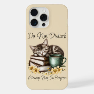 Sleeping Kitty Precious Kitty iPhone 15 Pro Max Case